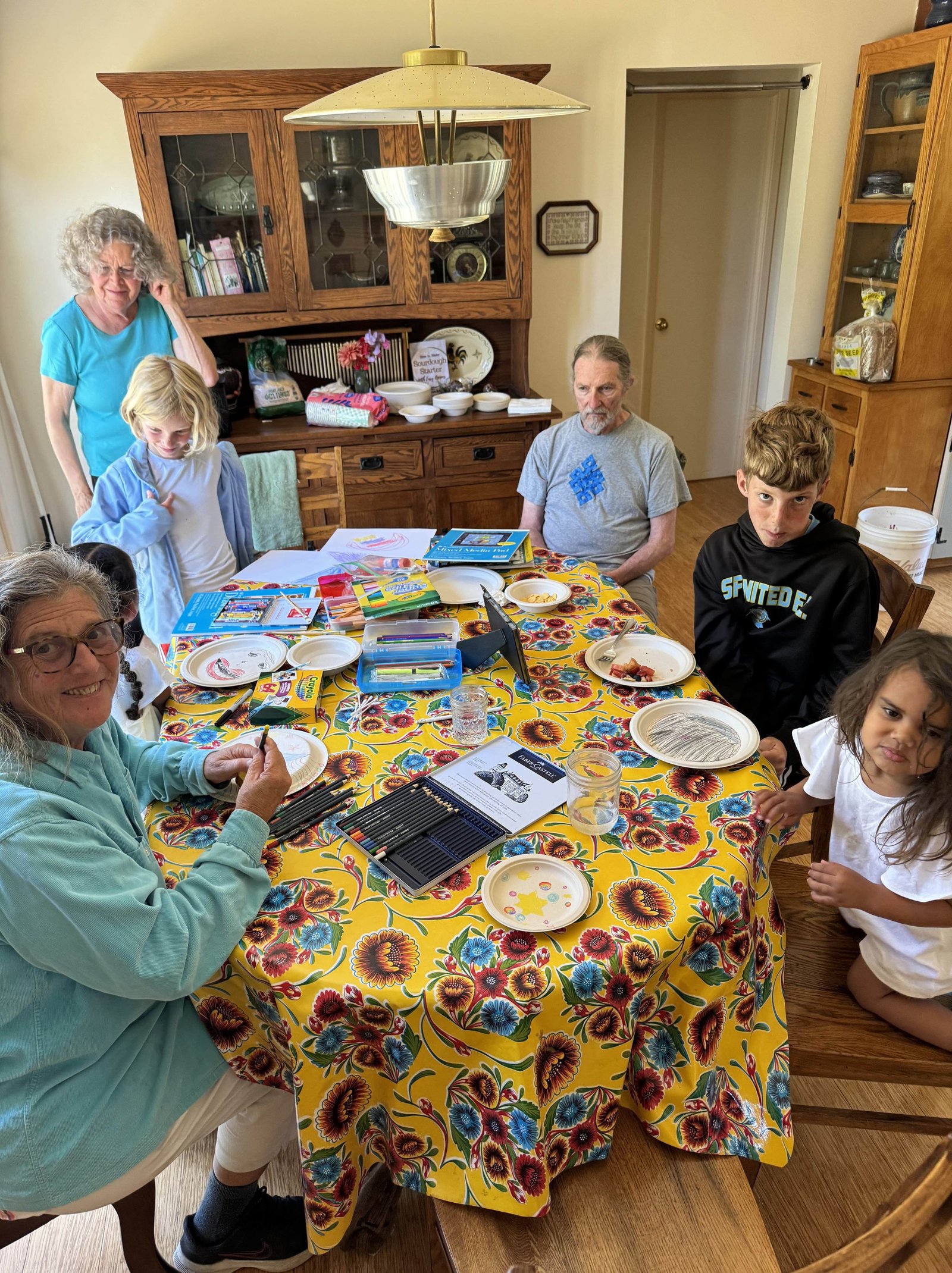 Family gathering and connection