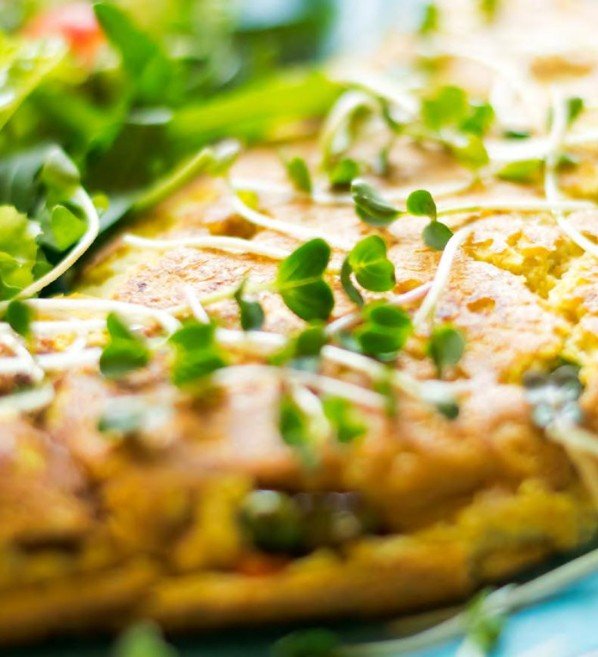 Asian Inspired Vegan Omelet Recipe