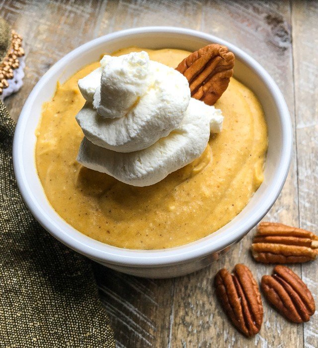 Creamy Pumpkin Mousse with Maple Whipped Cream Recipe