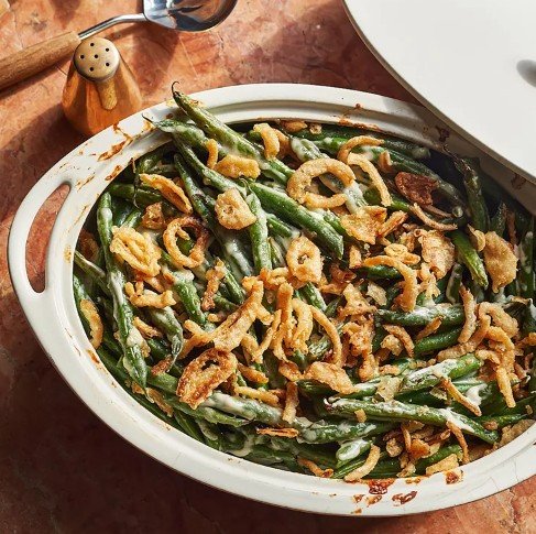 Cheesy Green Bean Casserole