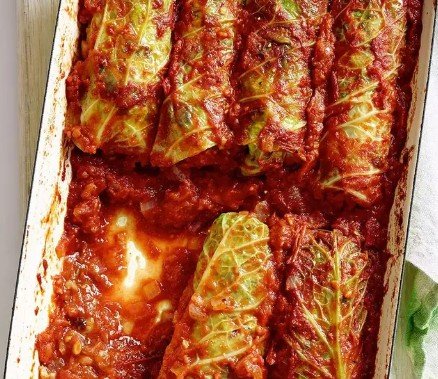 Vegetarian Stuffed Cabbage