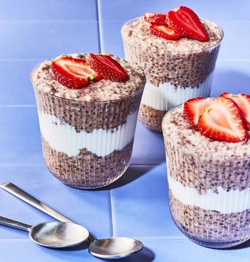 Strawberry Chia Pudding