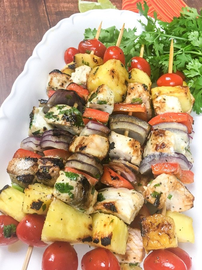 Swordfish & Pineapple Kabobs Recipe