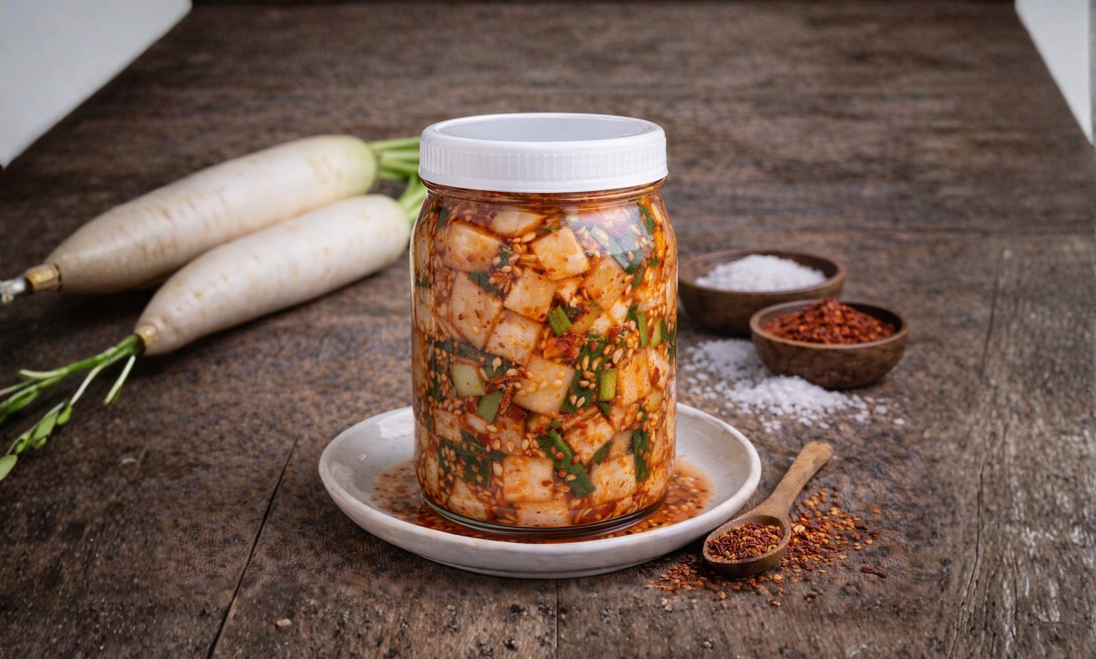 Radish Kimchi (Kkakdugi) Recipe