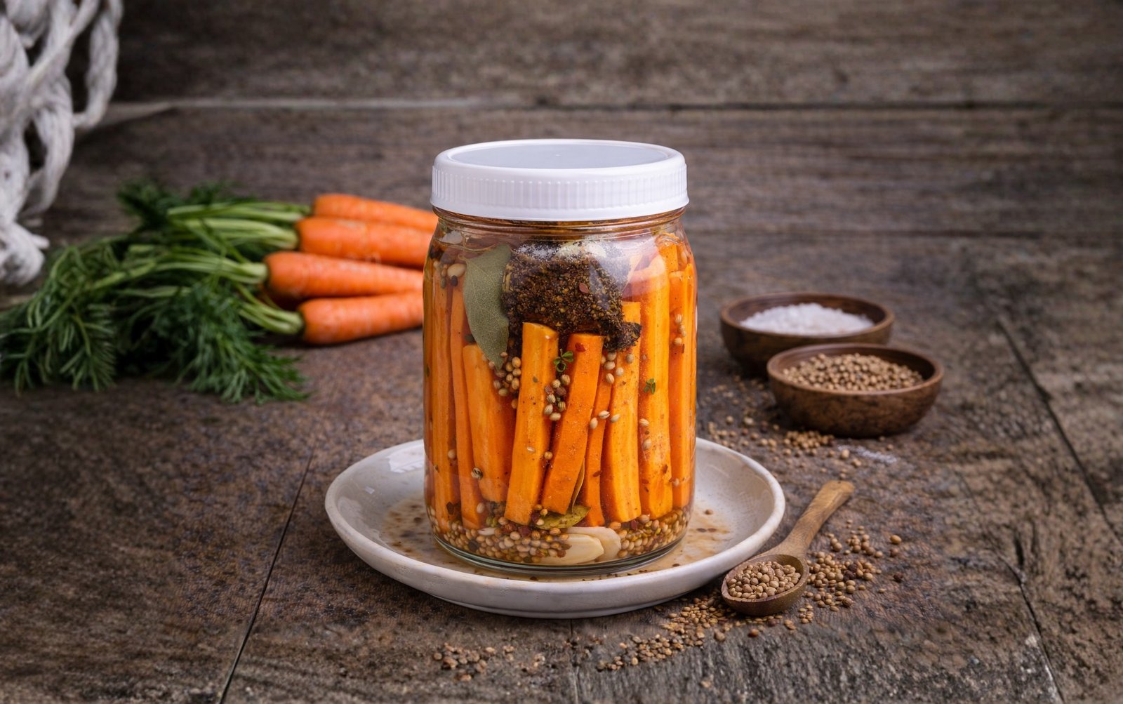 Fermented Carrot Sticks Recipe