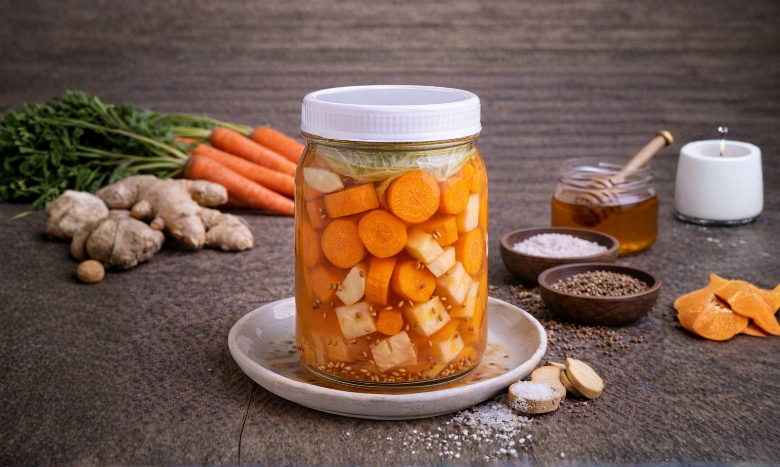 Ginger Carrot Drink Recipe